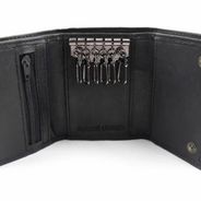 Button wallet black - Midtown AV